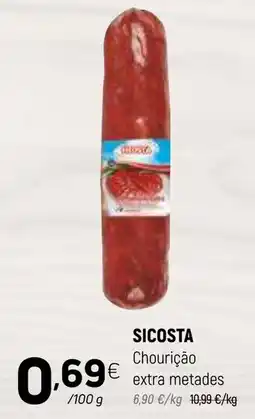 Coviran Sicosta chouriço extra metades promoção