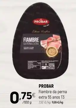 Coviran Probar fiambre da perna extra 55 anos t3 promoção