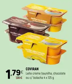 Coviran Coviran Leite creme baunilha, chocolate ou c/ bolacha promoção