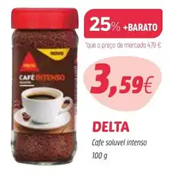 Coviran Delta cafe soluvel intenso promoção
