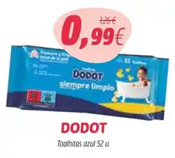 Coviran Dodot toalhitas azul promoção