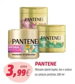 Coviran Pantene máscara cabelo hydra, liso e sedoso ou caracóis perfeitos promoção