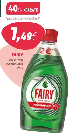 Coviran Fairy detergente loica ultra poder original promoção