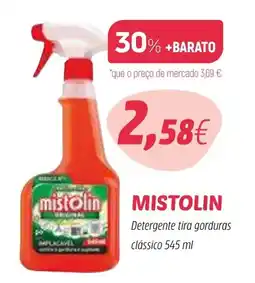 Coviran Mistolin Detergente tira gorduras clássico promoção