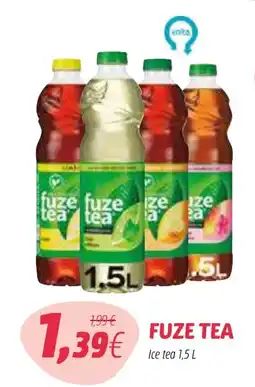 Coviran fuze tea ice tea promoção