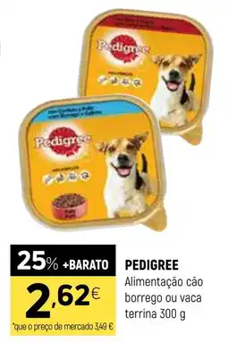 Coviran Pedigree Alimentação cão borrego ou vaca terrina promoção