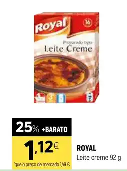 Coviran Royal Leite creme promoção
