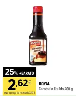 Coviran royal caramelo líquido promoção