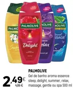 Coviran palmolive gel de banho aroma essence promoção