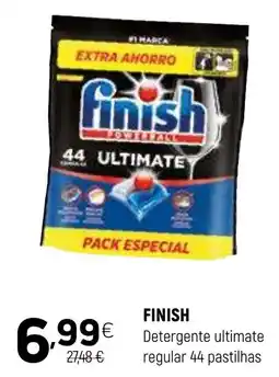 Coviran Finish detergente ultimate regular promoção