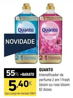 Coviran Quanto intensificador de perfume 2 em 1 fresh bloom ou rose bloom promoção
