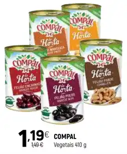 Coviran Compal vegetais promoção