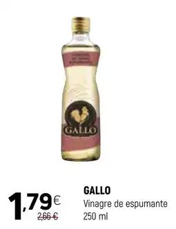 Coviran Gallo vinagre de espumante promoção