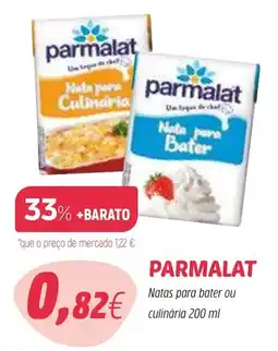 Coviran Parmalat natas para bater ou culinária promoção