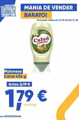 Casa Cheia Maionese Calvé promoção
