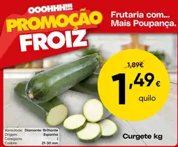 Froiz Curgete kg promoção
