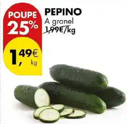Pingo Doce Pepino promoção