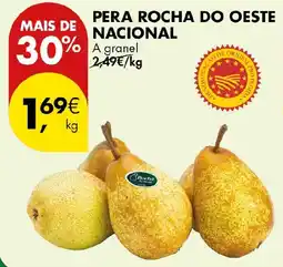 Pingo Doce Pera rocha do oeste nacional promoção