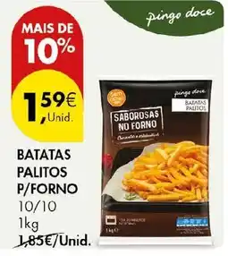 Pingo Doce batatas palitos p/forno pingo doce promoção