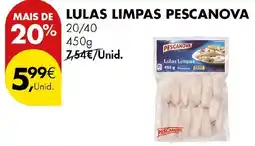 Pingo Doce lulas limpas pescanova promoção