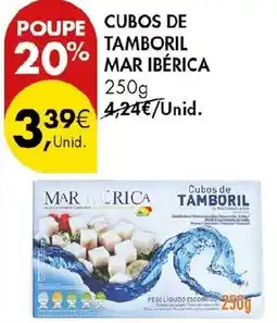 Pingo Doce Cubos de tamboril mar ibérica promoção