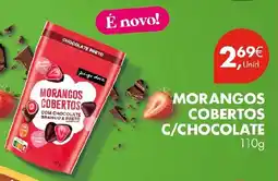 Pingo Doce Morangos cobertos c/chocolate promoção