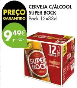 Pingo Doce Cerveja c/álcool super bock promoção