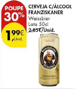 Pingo Doce Cerveja c/álcool franziskaner weissbier promoção