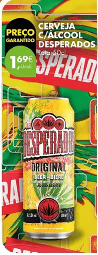 Pingo Doce Cerveja c/álcool desperados promoção