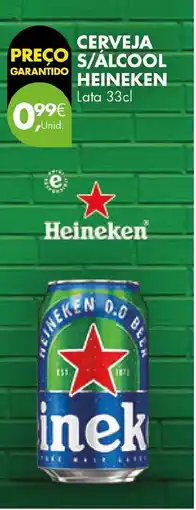 Pingo Doce Cerveja s/alcool heineken promoção