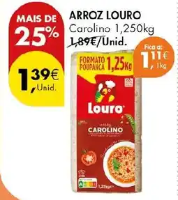 Pingo Doce Arroz louro carolino promoção