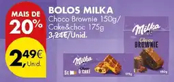 Pingo Doce bolos milka promoção