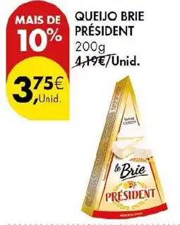 Pingo Doce queijo brie president promoção