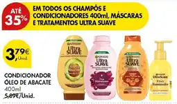 Pingo Doce Garnier Ultra Suave condicionador óleo de abacate promoção
