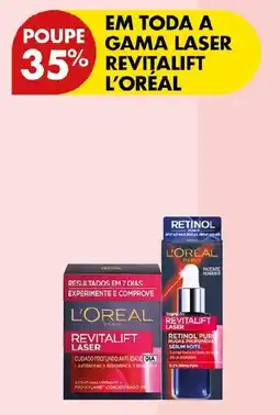 Pingo Doce L'oreal paris revitalift laser promoção
