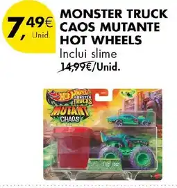 Pingo Doce hot wheels monster trucks mutant chaos promoção