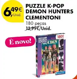 Pingo Doce Puzzle k-pop demon hunters clementoni promoção