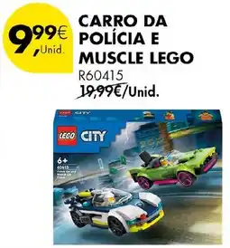 Pingo Doce Carro da polícia e muscle lego promoção