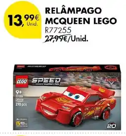 Pingo Doce relâmpago mcqueen lego promoção