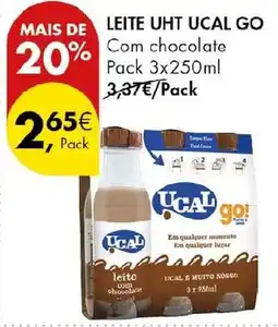 Pingo Doce Leite uht ucal go promoção
