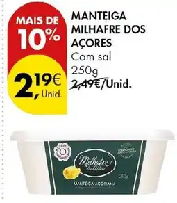Pingo Doce Manteiga milhafre dos açores promoção