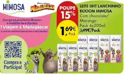 Pingo Doce Leite uht lanchinho boom mimosa promoção