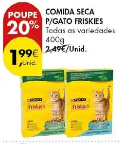 Pingo Doce Comida seca p/gato friskies promoção
