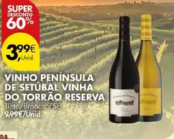 Pingo Doce vinho península de setúbal vinha do torrão reserva promoção