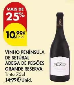 Pingo Doce vinho península adega de pegões grande reserva promoção