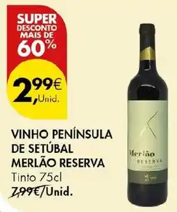 Pingo Doce vinho península de setúbal merlão reserva promoção