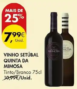 Pingo Doce vinho setúbal quinta da mimosa promoção