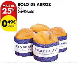Pingo Doce Bolo de arroz promoção