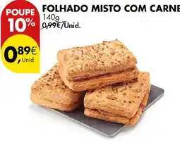 Pingo Doce Folhado misto com carne promoção