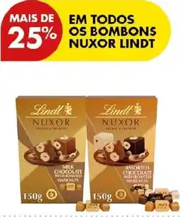 Pingo Doce Bombons nuxor lindt promoção